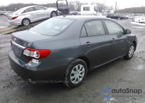 2011 Toyota Corolla Le z USA, uszkodzony, nr VIN 2T1BU4EE9BC651676